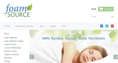 Desktop Screenshot of foamsource.com